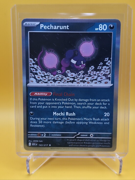 Pokemon Other - Pokémon TCG - Pecharunt - Ascended Heroes - Rare - 143/217